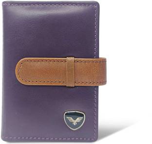 HAWKWOOD Vagan leather card holder with plastic ATM/CREDIT CARD holder RFID protected 20 Card Holder