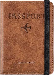 Flipkart SmartBuy Premium Passport Holder Cover Cardholder Travel Wallet Organizer, Passport Case 4 Card Holder