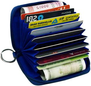 ABYS Genuine Leather Card holder for Men and Women Credit Card Wallet 10 Card Holder