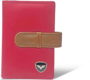 HAWKWOOD Vagan leather card holder with plastic ATM/CREDIT CARD holder RFID protected 20 Card Holder