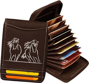 MATSS ® PU Leather Printed Credit Card||ATM, Debit Card holder For Men And Women 12 Card Holder