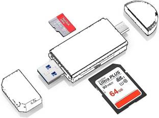 Foxne Point USB 3.0 / Type-C Micro SDXC SD TF OTG Adapter Memory Card Reader USB Type-C/OTG Card Reader