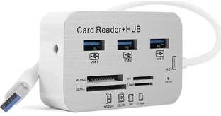 MESHIV 7 in 1 USB 3.0/3.1 hub Combo Card Reader