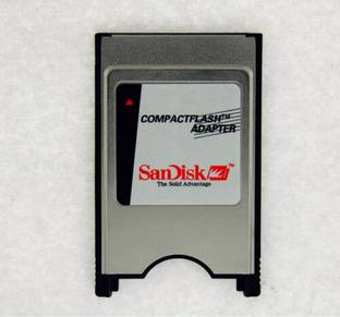 SanDisk Compact Flash Adaptor PCMCIA PC Card Reader