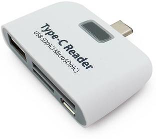 Good One USB 3.1 External 4-in-1 Type-C Mobile Phone USB2.0 Card Reader USB & CF Card Reader