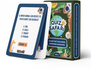 Quirky Hai Quiz Safari Game- Trivia Game for Kids & All Ages- Fun Educational Quiz Age 6 +