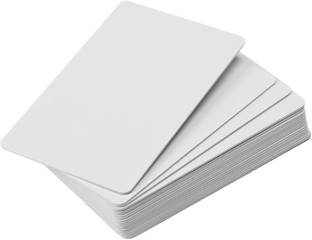 REVUZ Blank White Printable PVC NFC (RFID) Card | For Business Tap / Gooogle Review Business Card