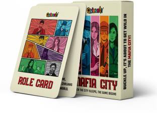 Quirky Hai Mafia City Game- Perfect for Game Nights & Social Gatherings | 6-20 Players