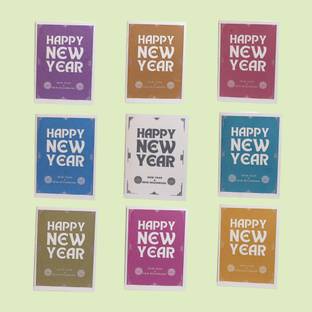 Inkaa Happy New Year Greeting Card Premium Print Based On Chinese Style Greeting Card