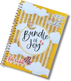Kreative Crafts New Born Baby Snapbook - Bundle of Joy Scrapbook(Non-Customised) Greeting Card