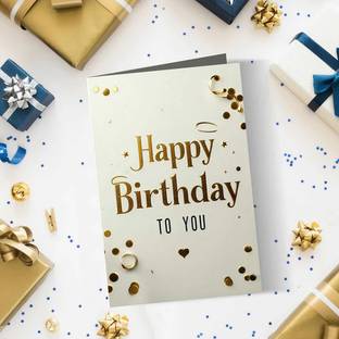 PARTY MIDLINKERZ Best Birthday Greeting Card For All Ages, Birthday Card for Loved Ones Greeting Card