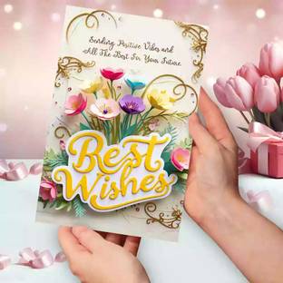 GIFT MY PASSION Thoughtful Best Wishes Greeting Card For Every Special Occasions Greeting Card