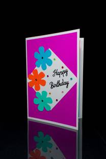 AanyaCentric Husband Birthday Handmade Greeting Card
