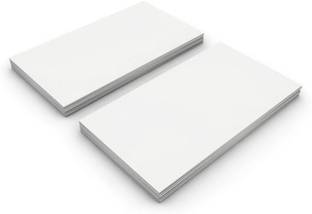IMPRINT 100 White Card Paper Business Cards Blank for Home & Office use Can write on and are used for various purposes Business Card
