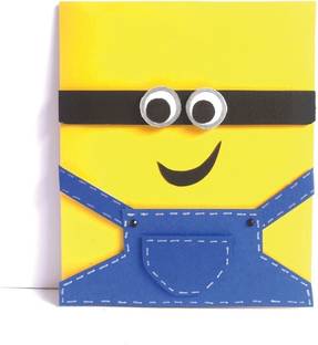 Chandrans Creation Minion Greeting Card | Birthday | Congratulations | Anniversery | Minion Greeting Card