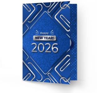 GIFTICS Happy New Year Greeting Card