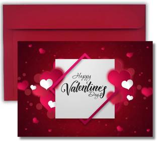 AanyaCentric Valentine's Day Greeting Card For Husband Wife Lover Boyfriend Girlfriend Greeting Card
