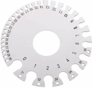 NITYA Wire Gauge Diameter Gage Metal Inch Measurement Instrument Marking Gauge