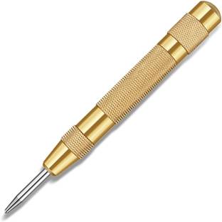 AASONS Automatic Impact Center Punch, with Hardened Tip Metal Marking Gauge