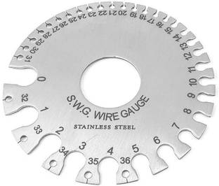 Lubaba S.W.G. Wire Gauge Sized From 0 TO 36 Marking Gauge