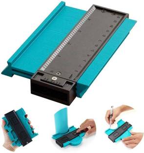 HVG TRADERS new Contour Gauge 10 Inch Profile Gauge Measure Ruler Contour Combination Square
