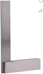 High Q ENGINEERING OR CARPENTRY MEASURES TRI-SQUARE 12 INCH Tri-Square