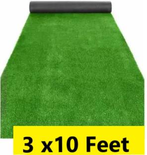 CHETANYA LOOMTEX Green Polypropylene Carpet