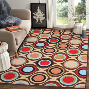 STATUS Multicolor Polyester Carpet