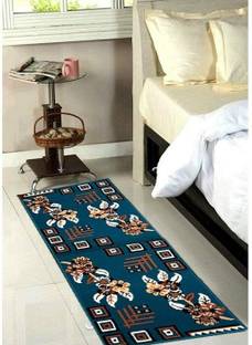 SM Handloom CARPET Blue Silk Runner