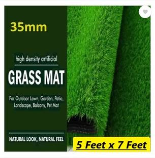 KARTIKEY HOME DECOR Green Polyester Carpet