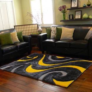 shopgallery Multicolor Polyester Carpet