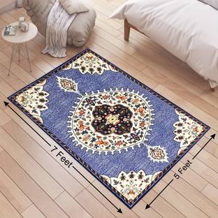 STATUS Multicolor Polyester Area Rug