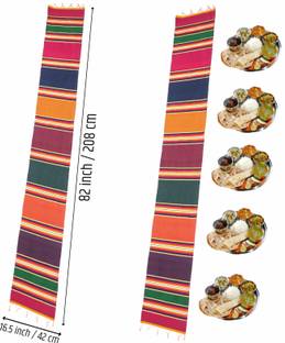 GUNDLA TEXTILE Multicolor Cotton Area Rug