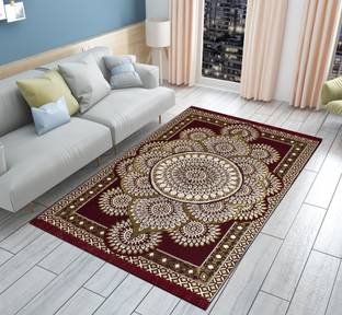 Furnishing Hut Red Cotton Carpet
