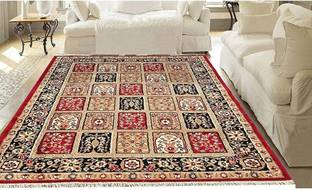 AlishaCarpet Multicolor Acrylic Carpet