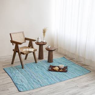 HOMEMONDE 5 ft  X 3 ft Cotton Area Rug