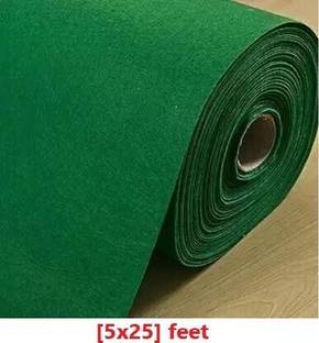 AyanCarpets Green Synthetic Carpet