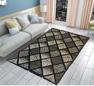 Nature A Black Cotton Carpet
