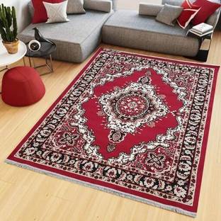 Sana Carpet Red Silk Carpet
