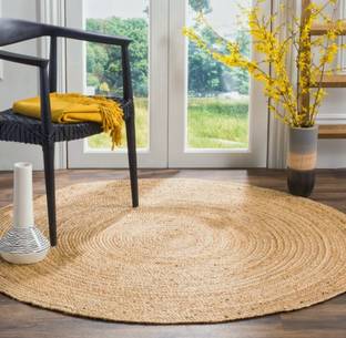 ASGrow Beige Jute Carpet
