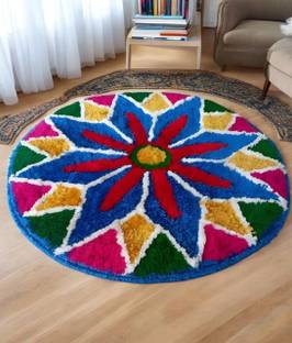 Rylie 60 cm  X 60 cm Cotton Area Rug