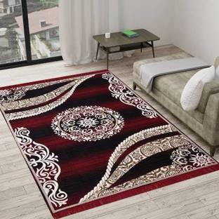 Sasta Sunder Tikau 5 ft  X 7 ft Acrylic Carpet