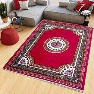 CHAUDHARYCARPET Red Silk Carpet