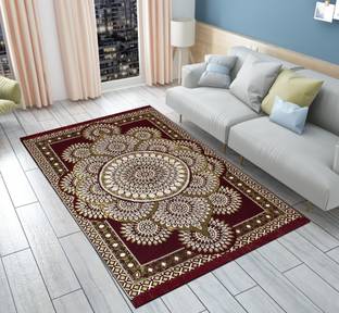 Furnishing Hut Red Cotton Carpet