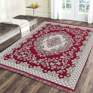 RADECOR 152 cm  X 213 cm Chenille Carpet