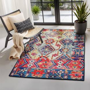 STATUS Multicolor Polyester Carpet