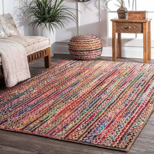 Suryansh Handloom Multicolor Jute Carpet