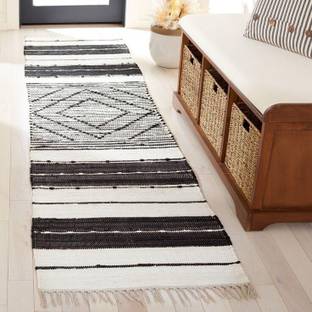 SLAZIE Black Cotton Runner
