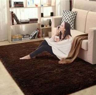 Ra handloom carpet Brown Wool Carpet