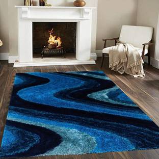 RM Handloom 5 ft  X 2 ft Polyester Carpet